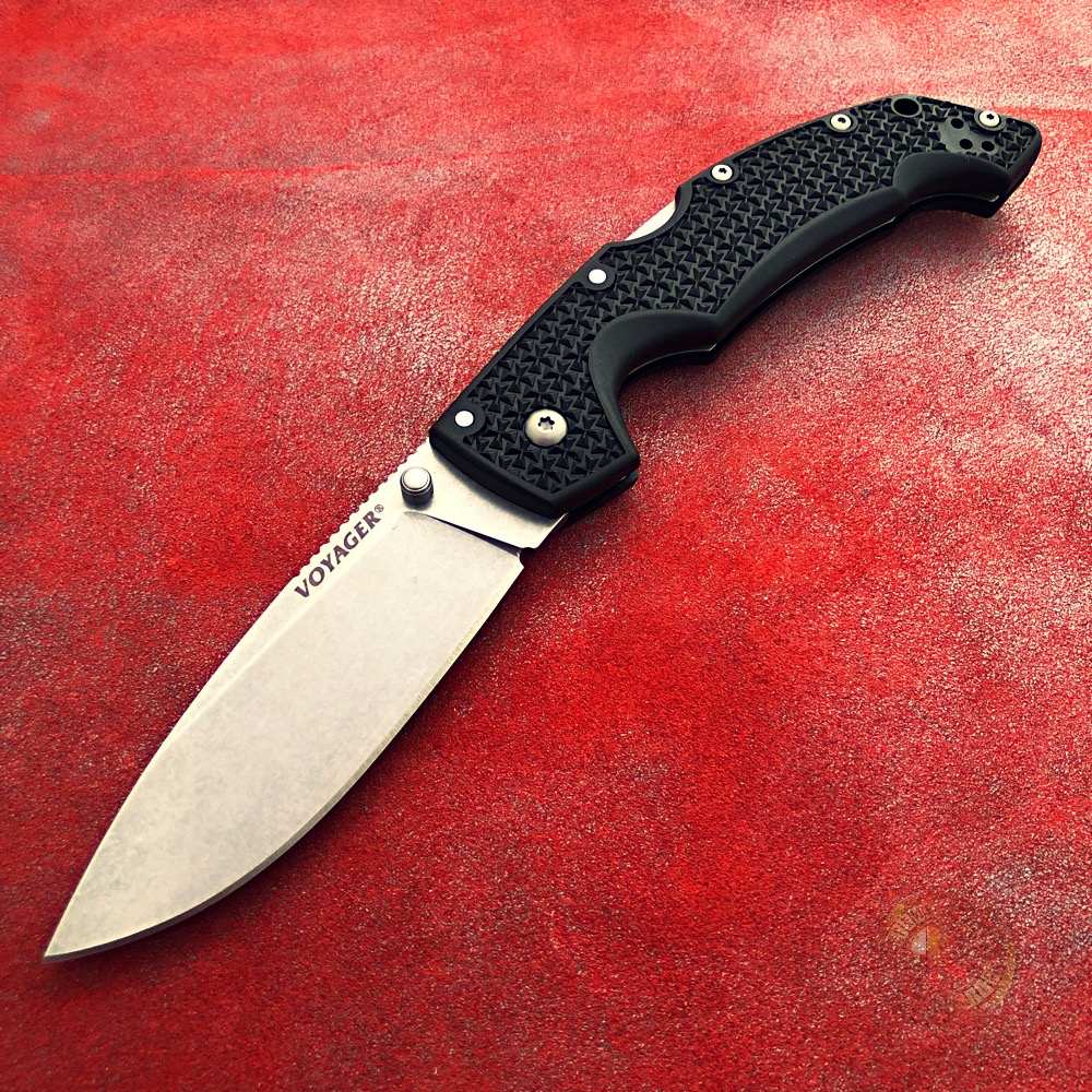 Cold Steel Voyager Large Drop Point AUS-10A 29AB