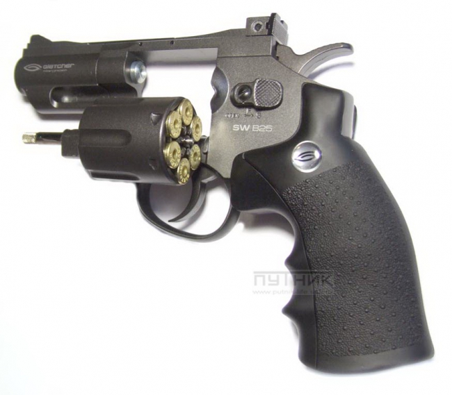 Пневматический револьвер Gletcher SW B25
