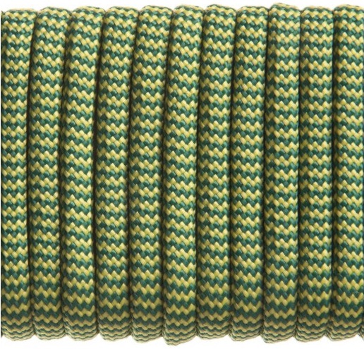 Guardian Paracord 550 Yellow Green Wave