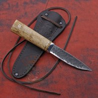 Шейный якутский нож Х12МФ СТ05