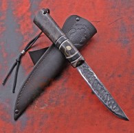 Средний якутский нож СТ16