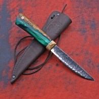 Средний якутский нож СТ14