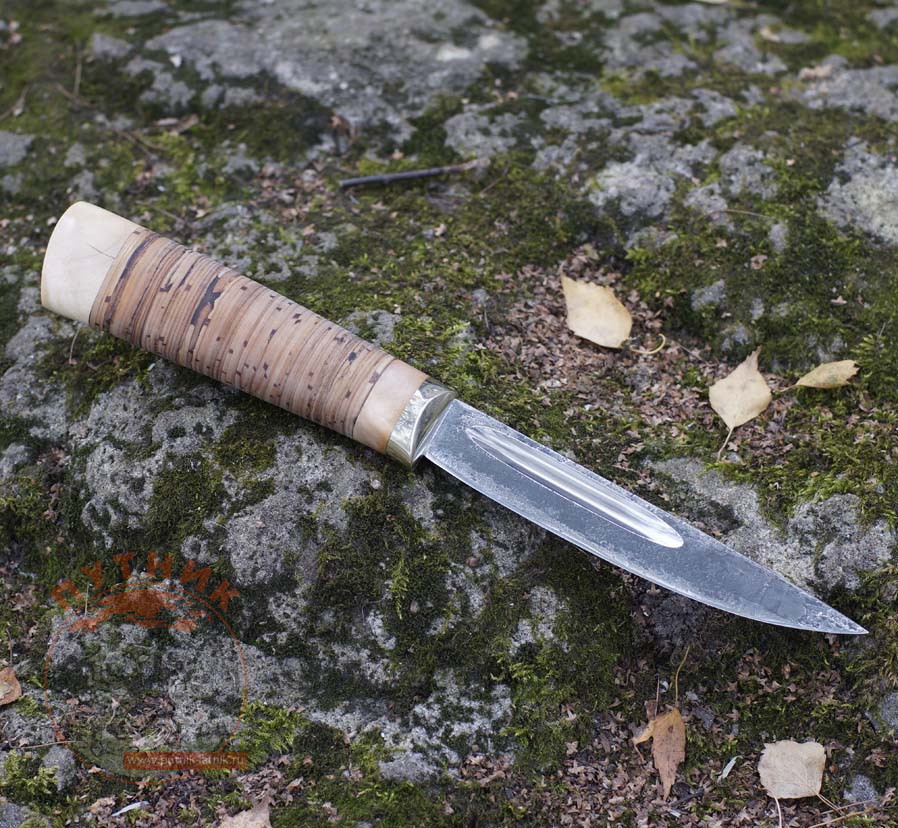Якутский нож средний ковка