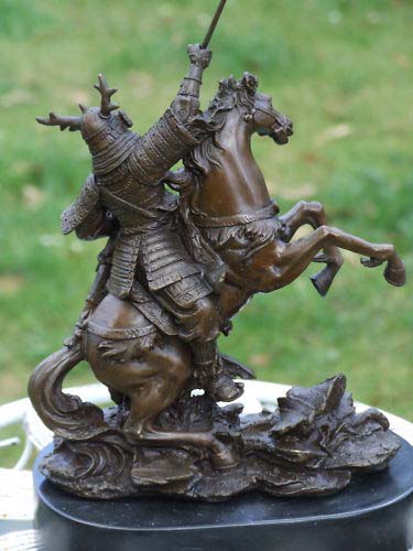 статуэтки из бронзы георгий победоносец рыцарь