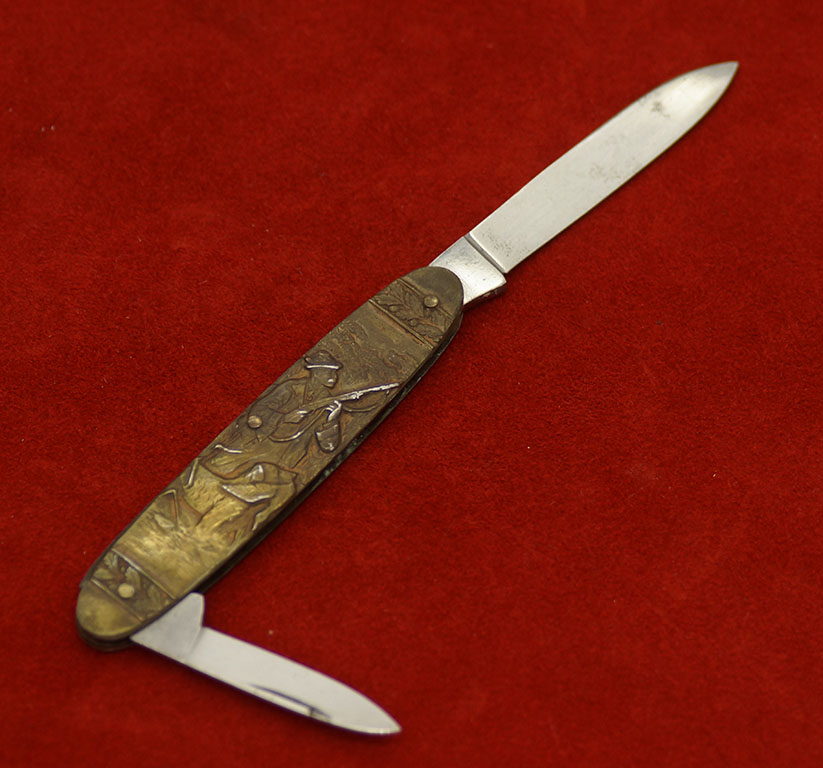 старинный складной нож