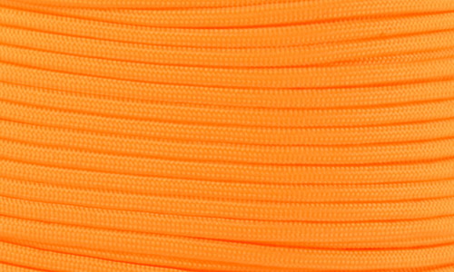 Паракорд 550 оранжевый неон