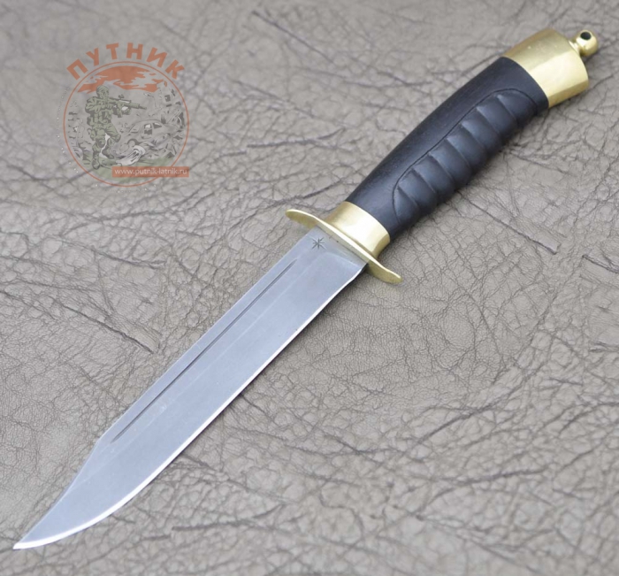 Нож Кустари и К Финка Р-2 Х-12 черное дерево н