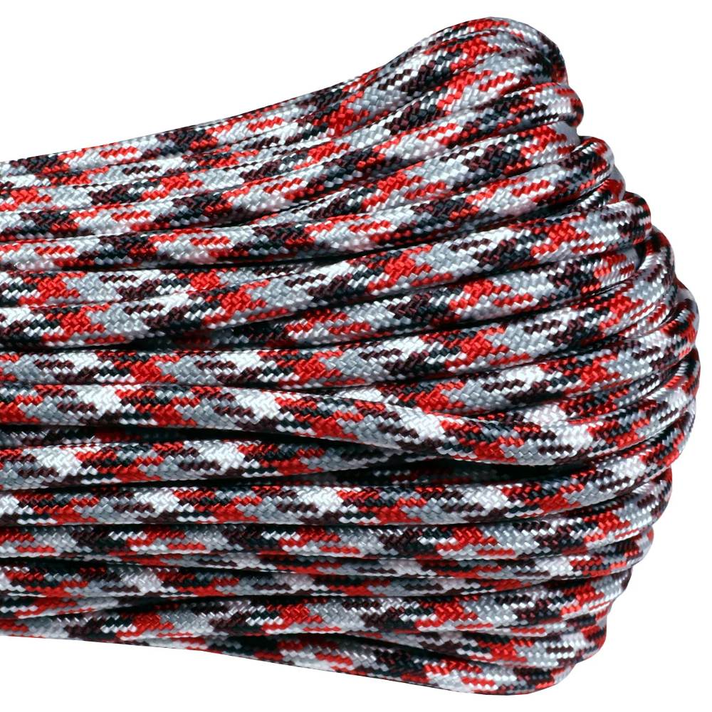 Atwood 550 Paracord - Red camo