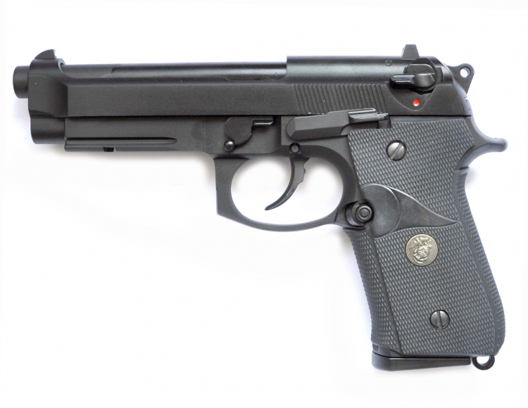 Пистолет Beretta M 92F WE-043  страйкбол