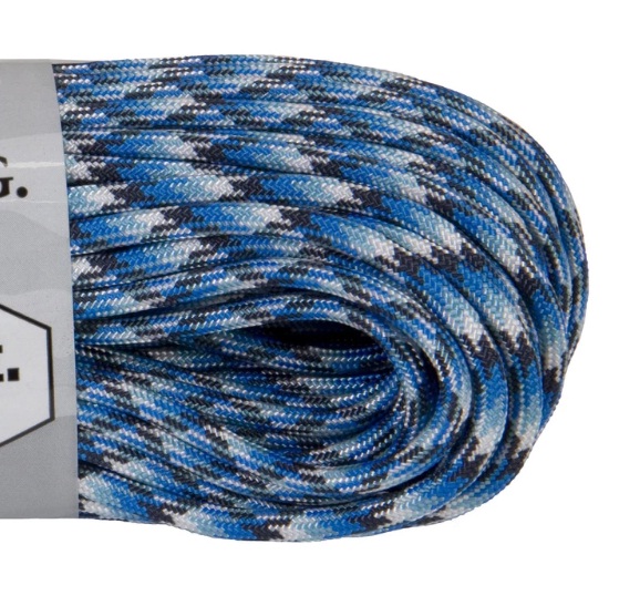 Atwood 550 Paracord - Blue Snake