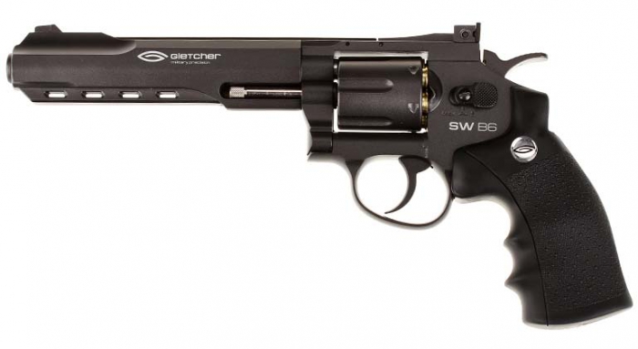 Пневматический револьвер Gletcher SW B6