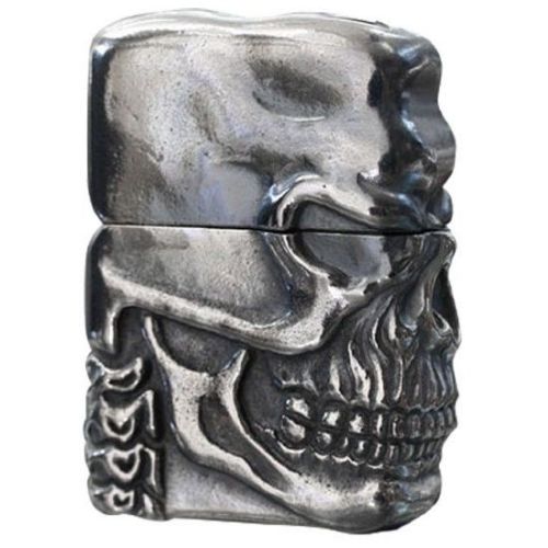 Зажигалка Zippo Skull Jacket - Antique Silver - Limited Edition