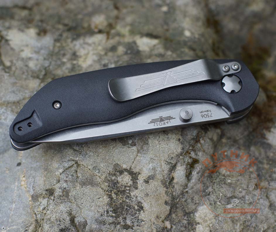 нож складной «tsarap» d2 steel (black handle)