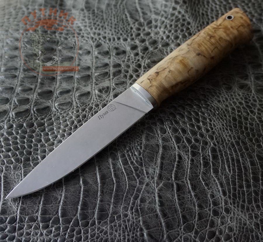Нож Пума Кизляр (березовый кап)
