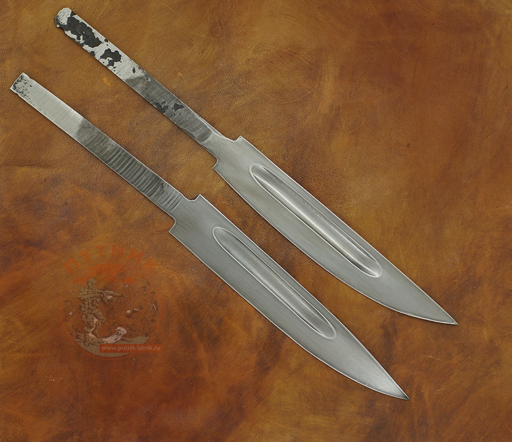 Клинок для якутского ножа композит