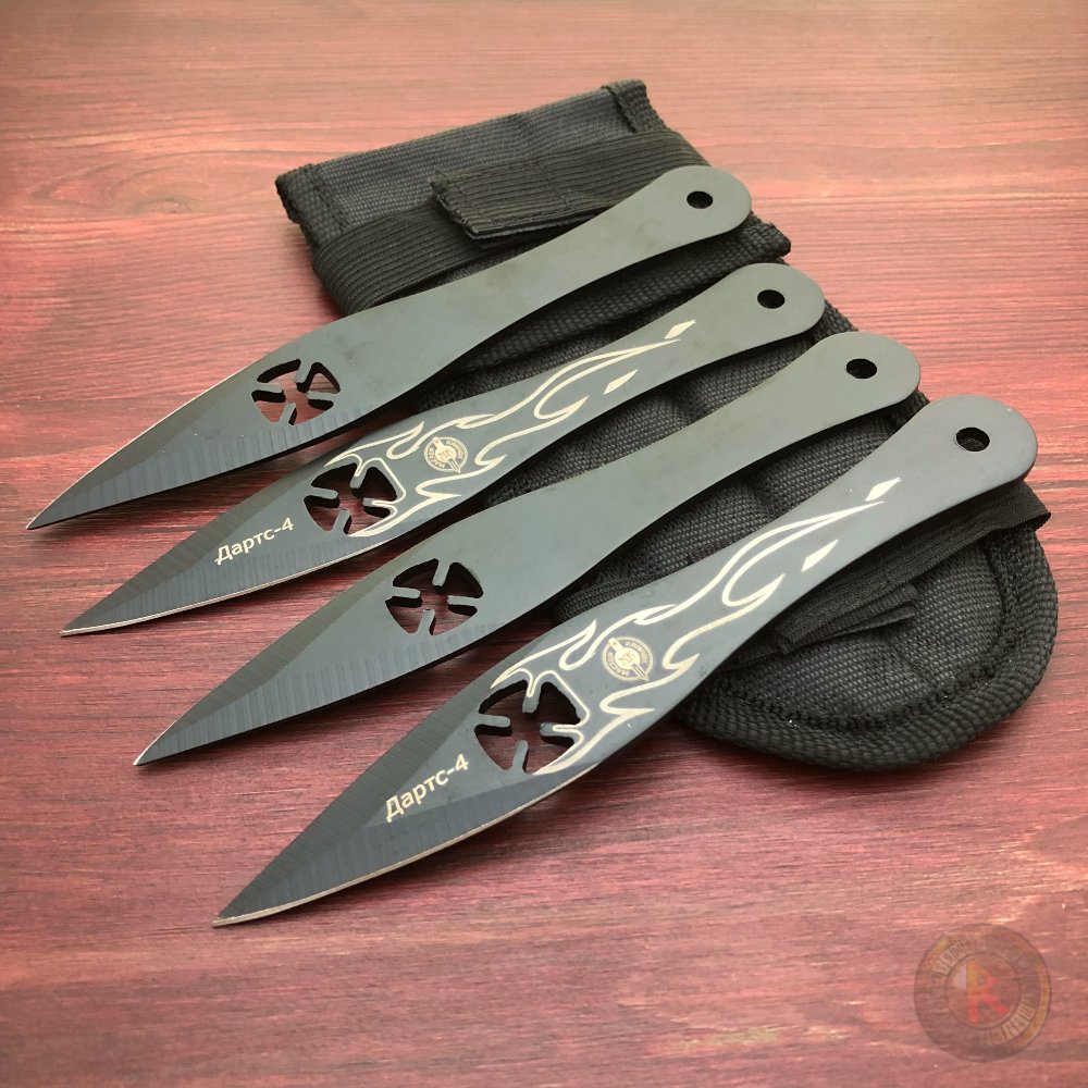 Набор метательных ножей Дартс-4