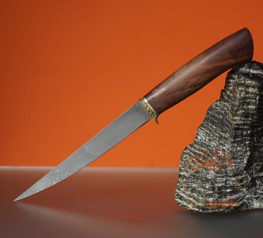 нож якутский дамасская сталь мастерская сковородихина