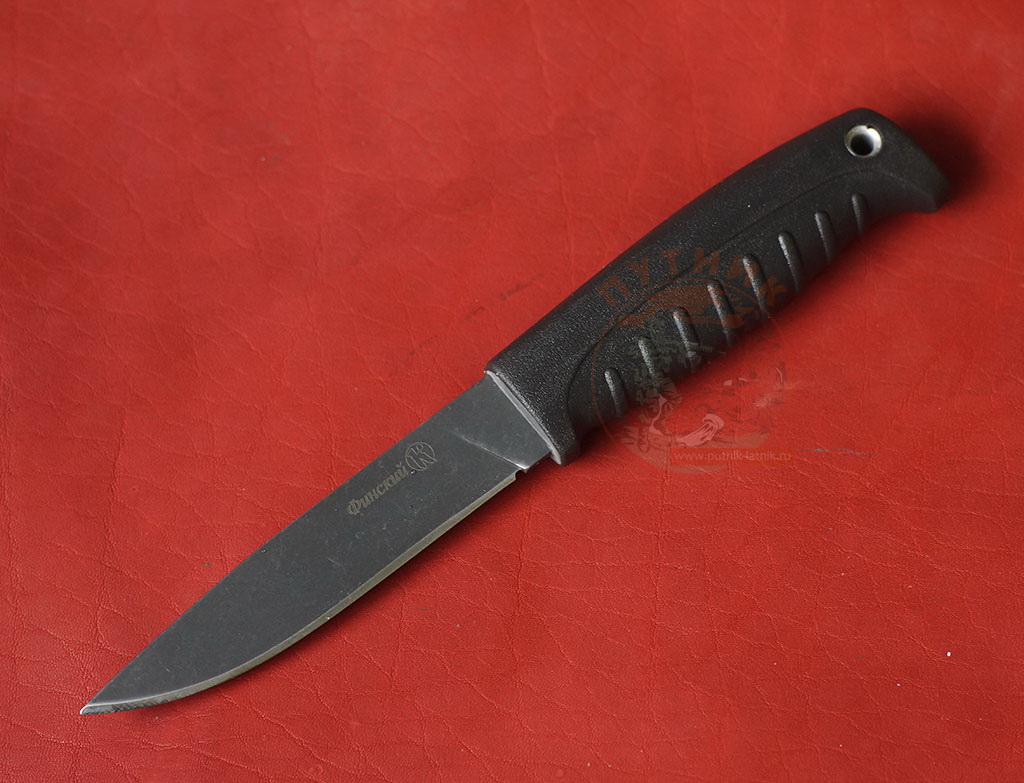 Нож Финский 110Х18 черный