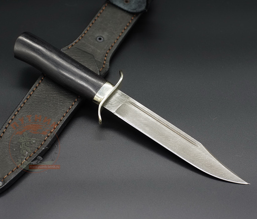 Нож разведчика НР-40 дамасская сталь