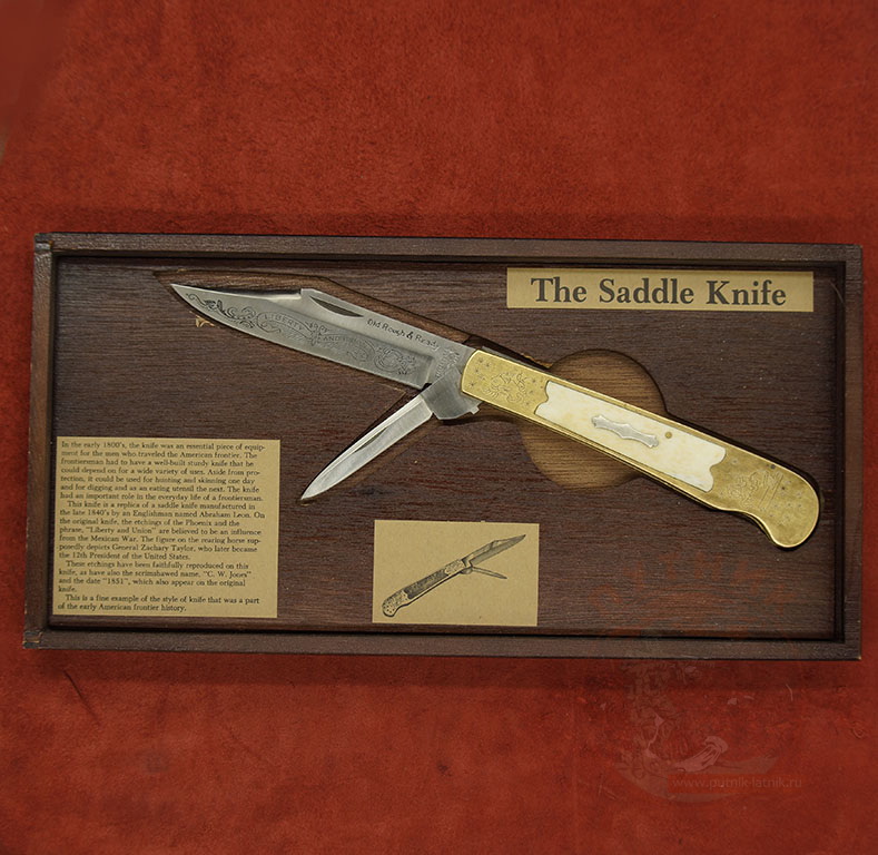 Parker Cut Co The Saddle Knife в коробке