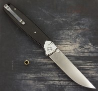 нож steelclaw 5075-1 black складной из 9cr18mov