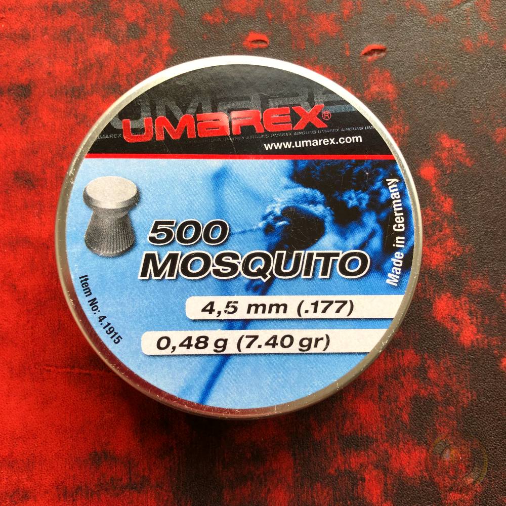 Пули пневматические Umarex Mosquito 4,5 мм 0,48 грамма (500 шт.)