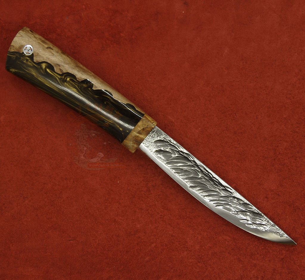 Якутский нож авторский №2
