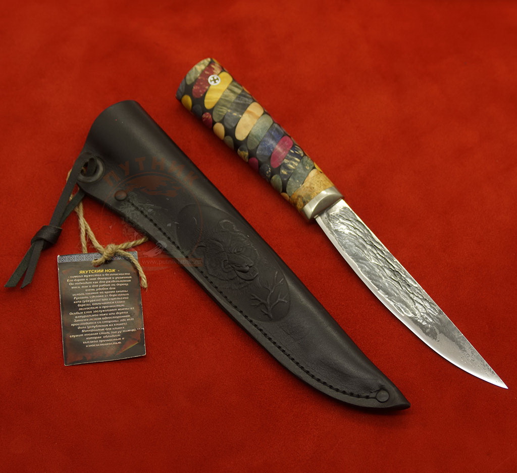 Якутский нож авторский №3 Шилин