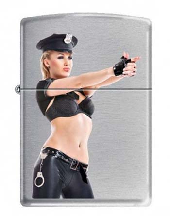 Зажигалка Zippo Sexy Police Woman 0244